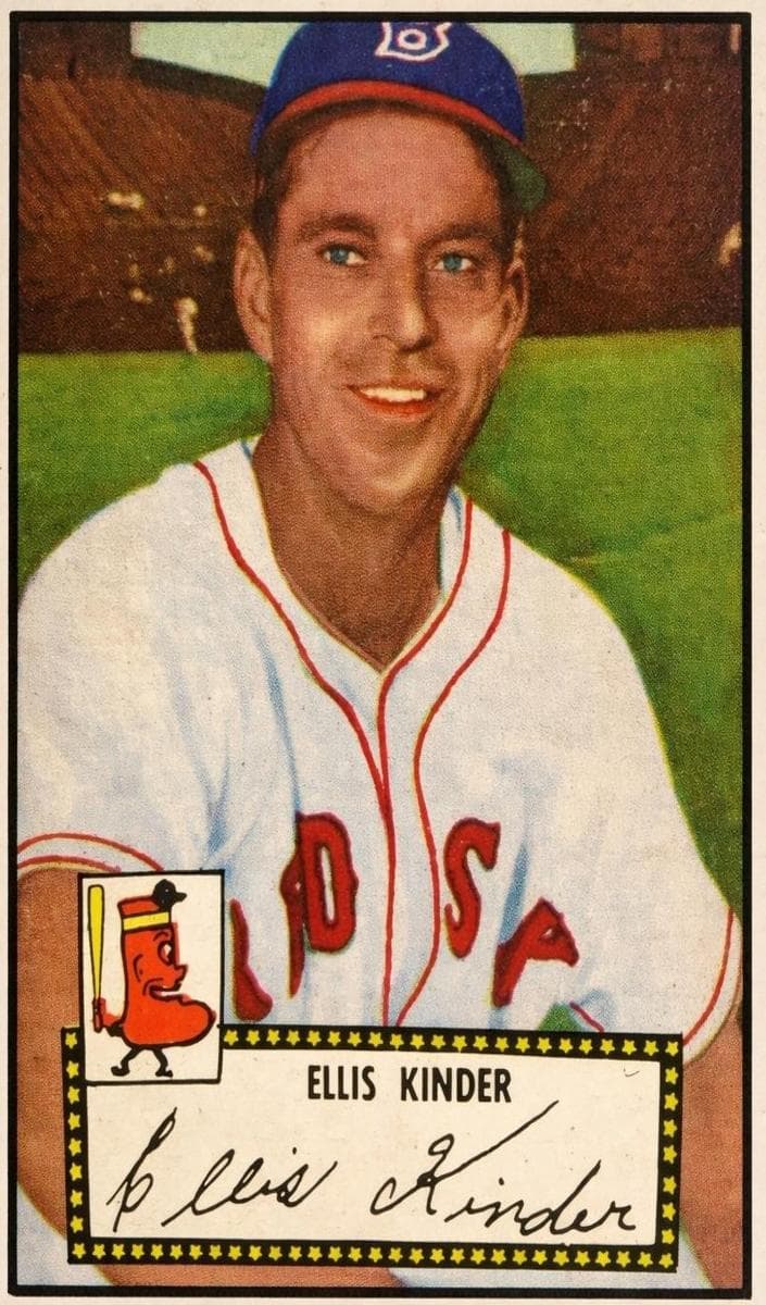 Ellis Kinder 1952 topps Topps