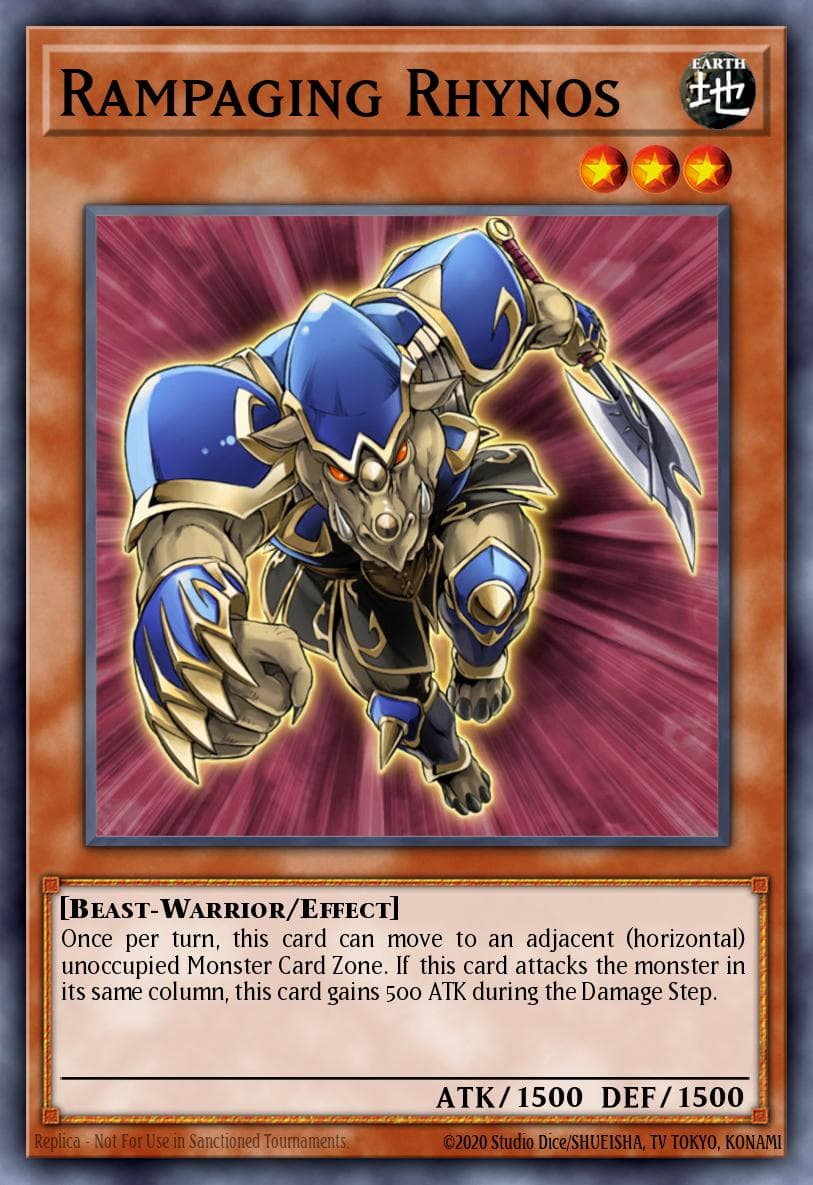 Rampaging Rhynos 2006 Yu-Gi-Oh! Cyberdark Impact