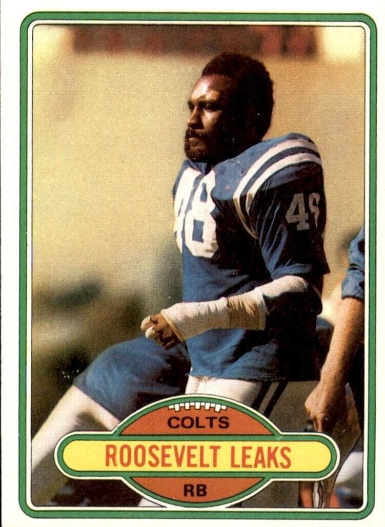 Roosevelt Leaks 1980 topps