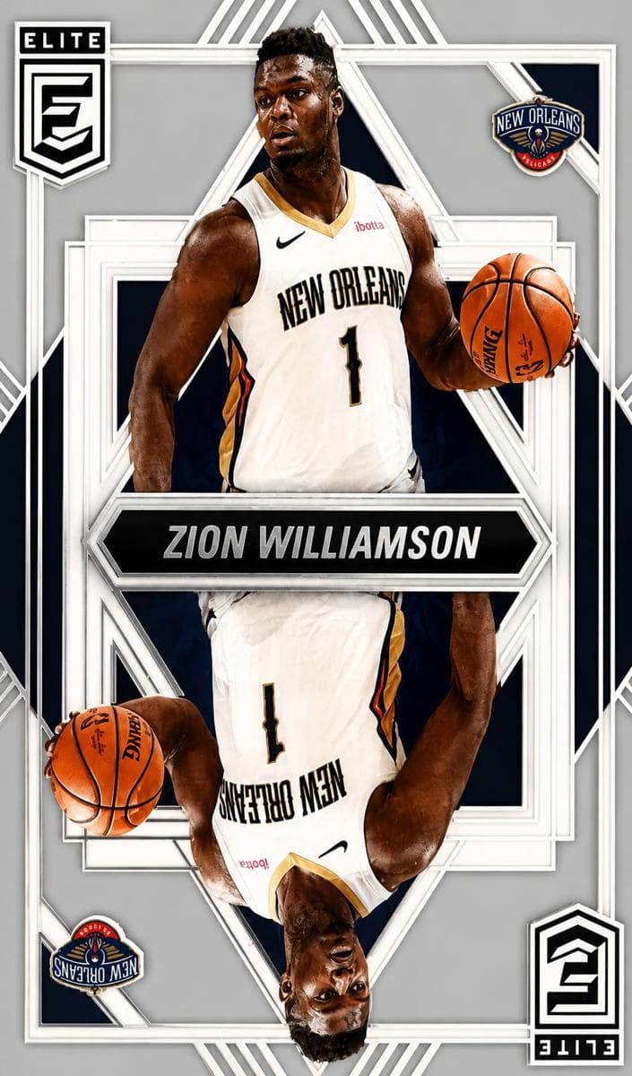 Zion Williamson 2021 panini Donruss Elite