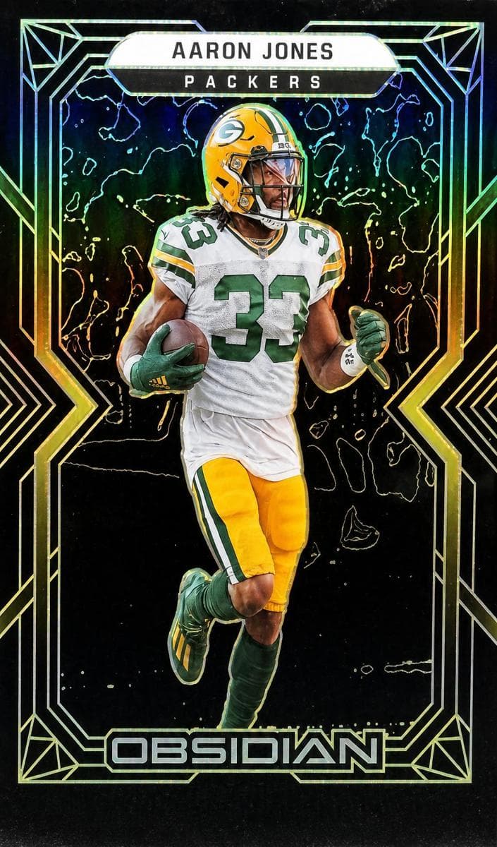 Aaron Jones 2022 panini Panini Obsidian