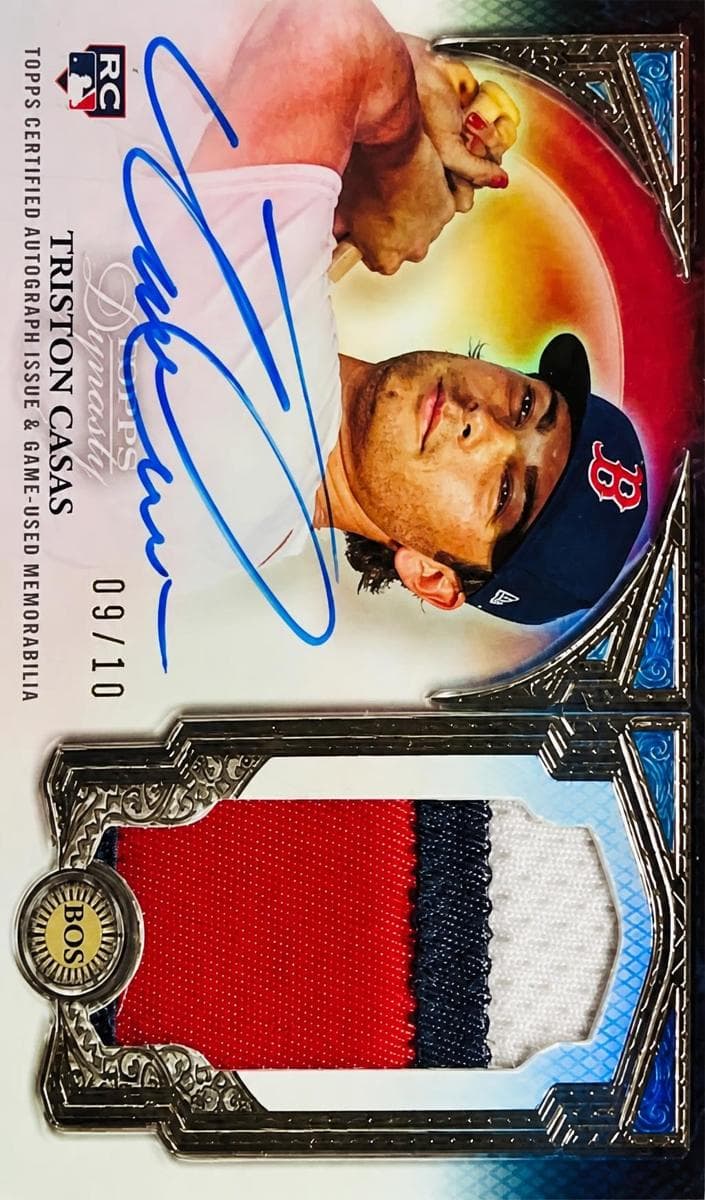 Triston Casas 2023 topps Topps Dynasty
