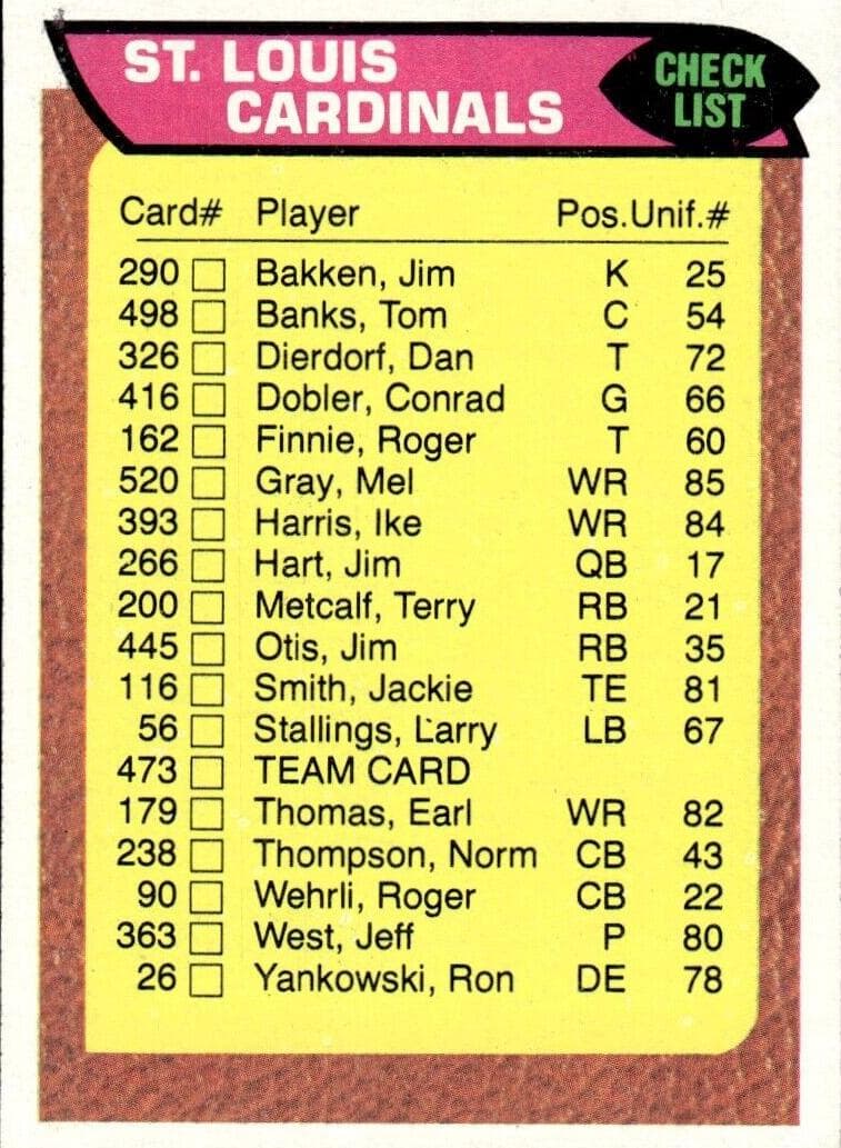 St. Louis Cardinals #473