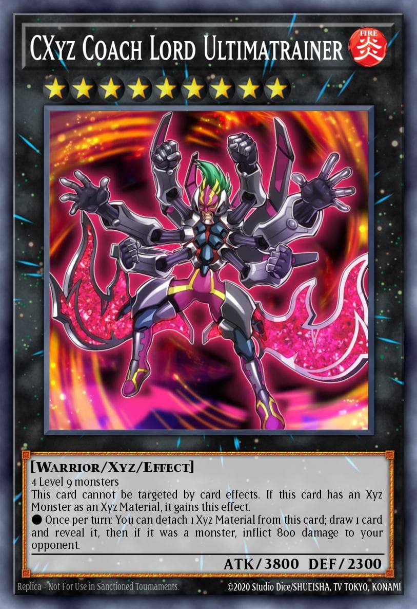 CXyz Coach Lord Ultimatrainer #NUMH-EN038