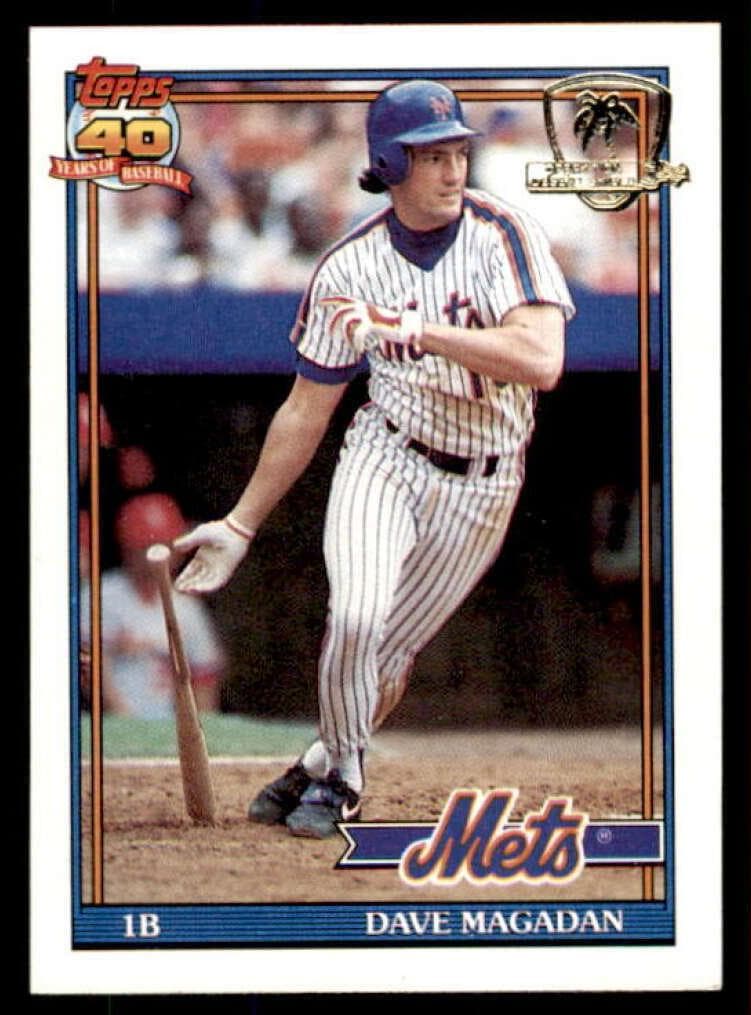 Dave Magadan 1991 topps O-Pee-Chee