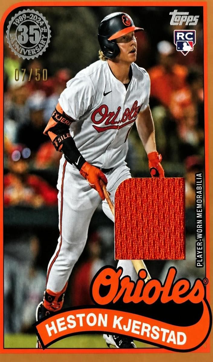 Heston Kjerstad 2024 topps Topps Update