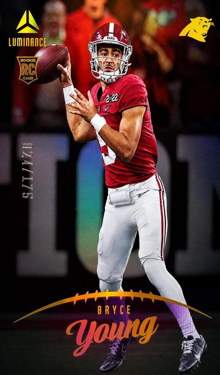 Bryce Young 2023 panini Panini Luminance