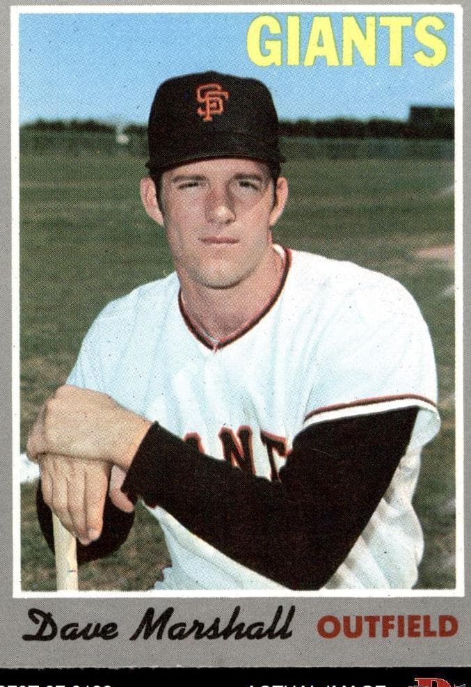 Dave Marshall 1970 topps Topps