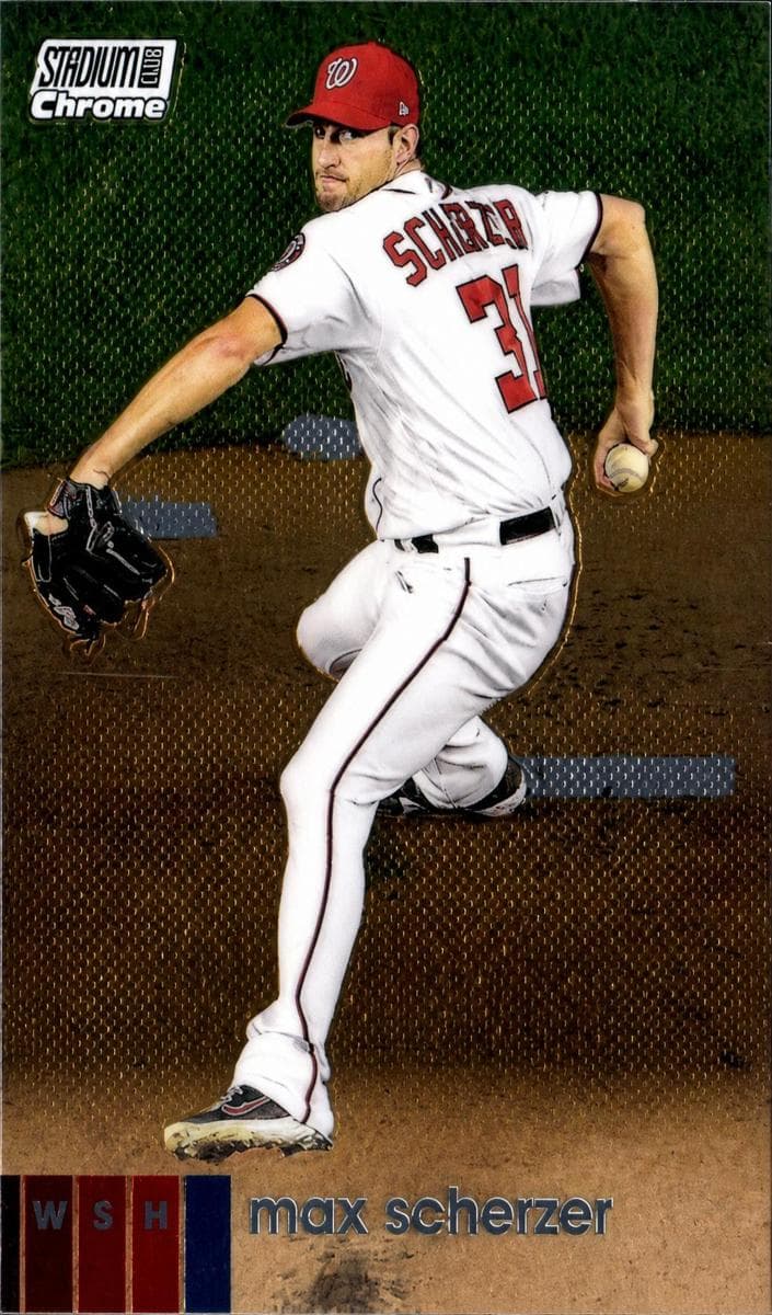 Max Scherzer 2020 unknown Stadium Club Chrome