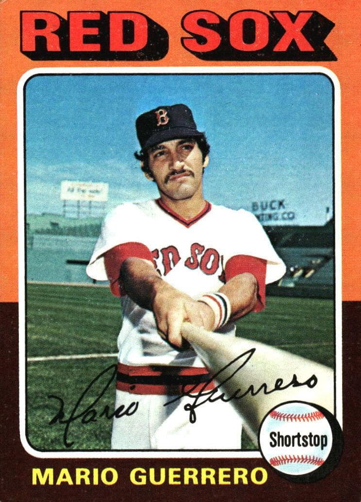 Mario Guerrero 1975 topps Topps