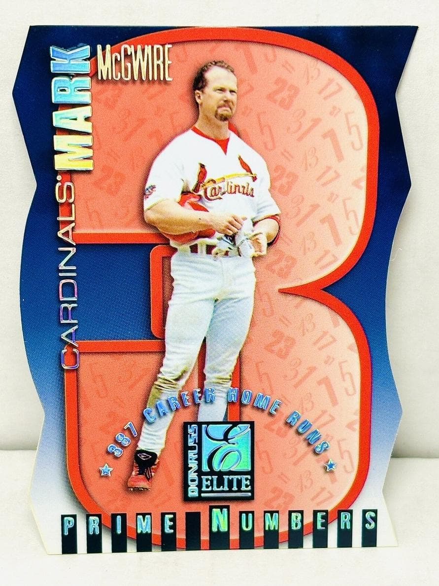 Mark McGwire 1998 panini Elite