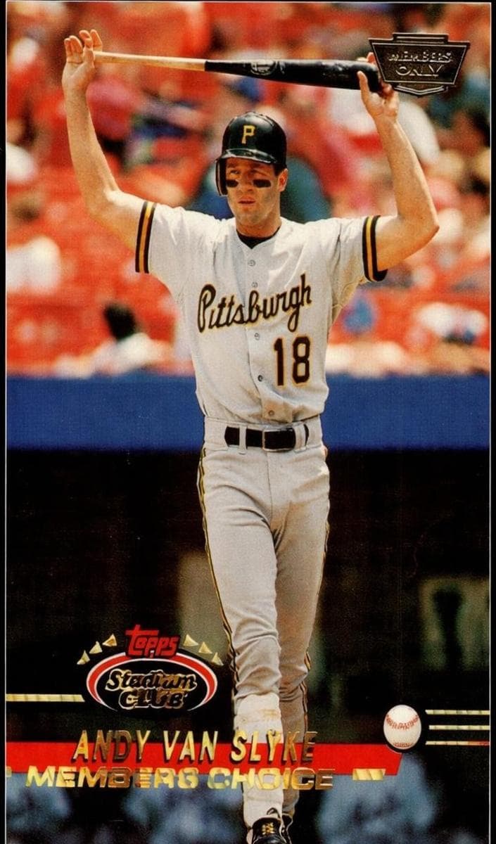 Andy Van Slyke 1993 unknown Stadium Club