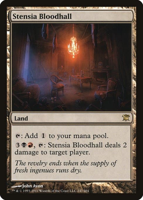Stensia Bloodhall 2022 Magic: The Gathering Starter Commander Decks