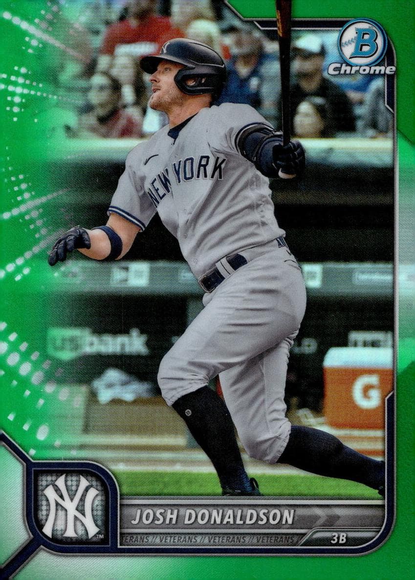 Josh Donaldson 2022 bowman Bowman Chrome