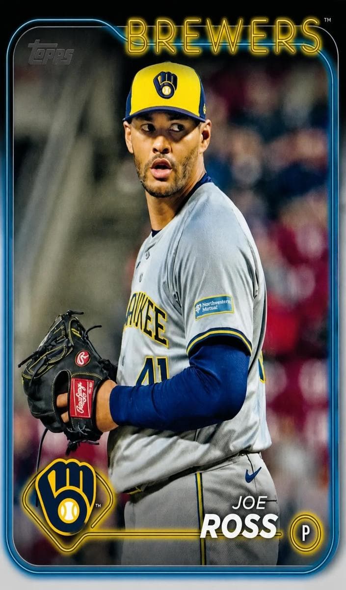 Joe Ross trading card