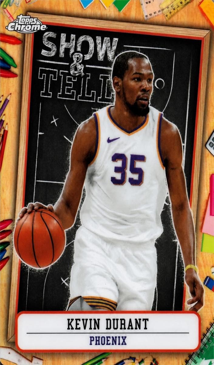Kevin Durant 2024 topps Topps Chrome