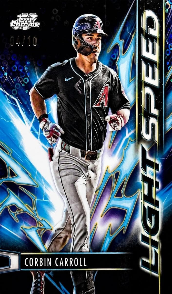 Corbin Carroll 2025 topps Topps Cosmic Chrome