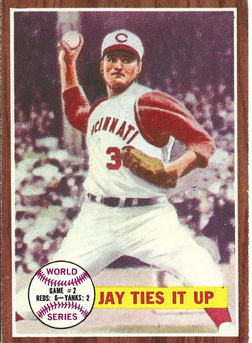 World Series Game #2 - Jay Ties It Up 1962 topps Topps
