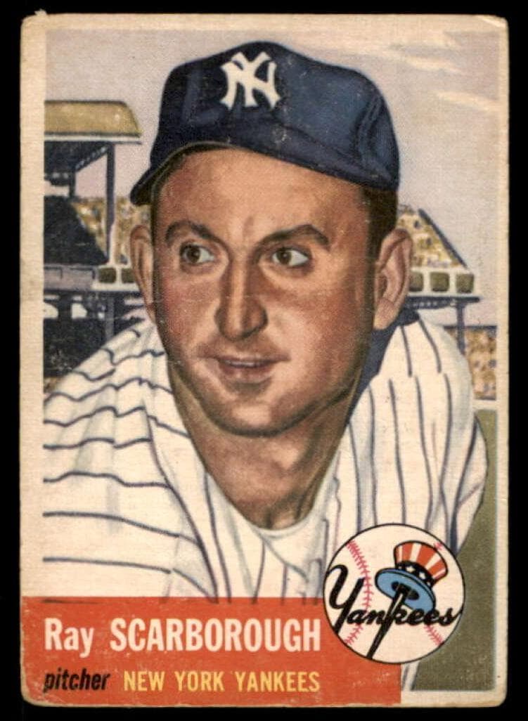 Ray Scarborough 1953 topps Topps