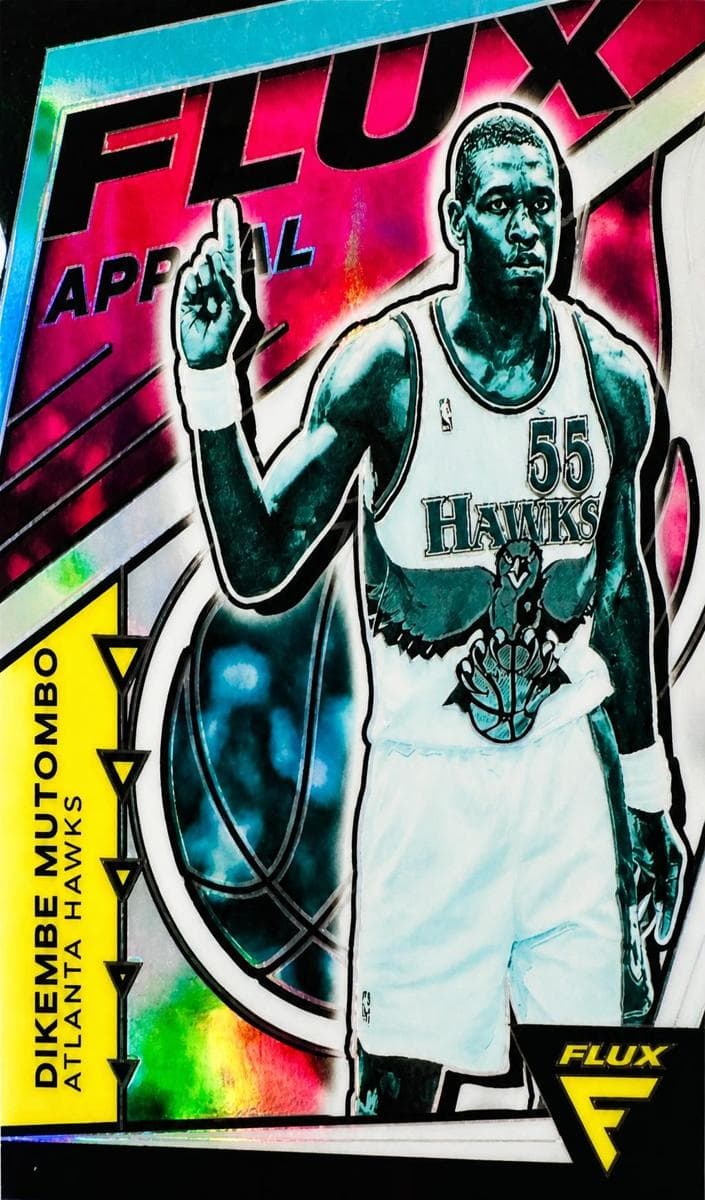Dikembe Mutombo 2020 panini Panini Flux