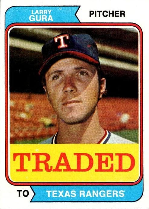 Larry Gura 1974 topps Topps