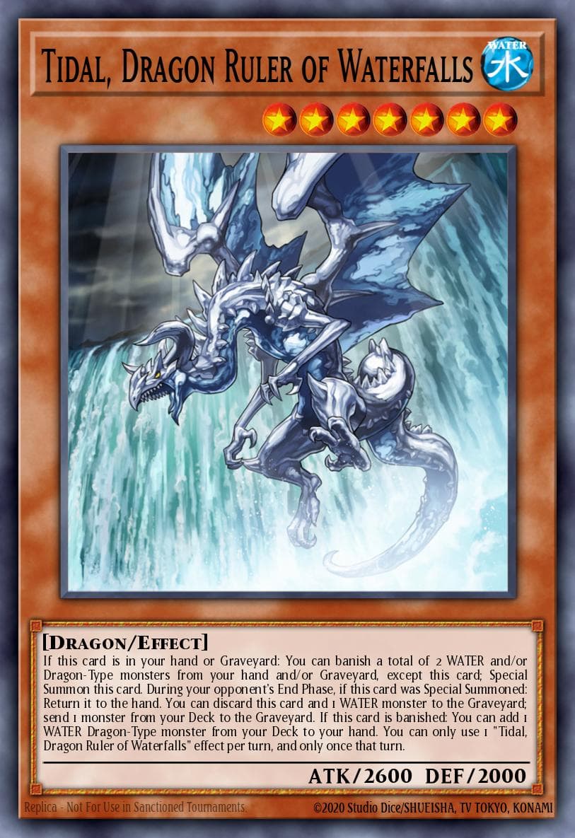 Tidal, Dragon Ruler of Waterfalls #CT10-EN001
