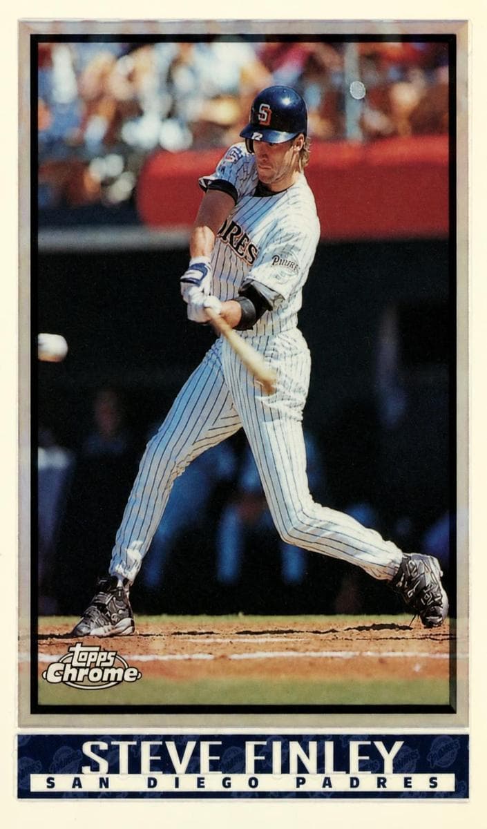 Steve Finley 1998 topps Topps Chrome