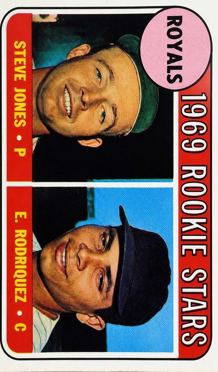 Royals 1969 Rookie Stars (Steve Jones / Eliseo Rodriguez) #49