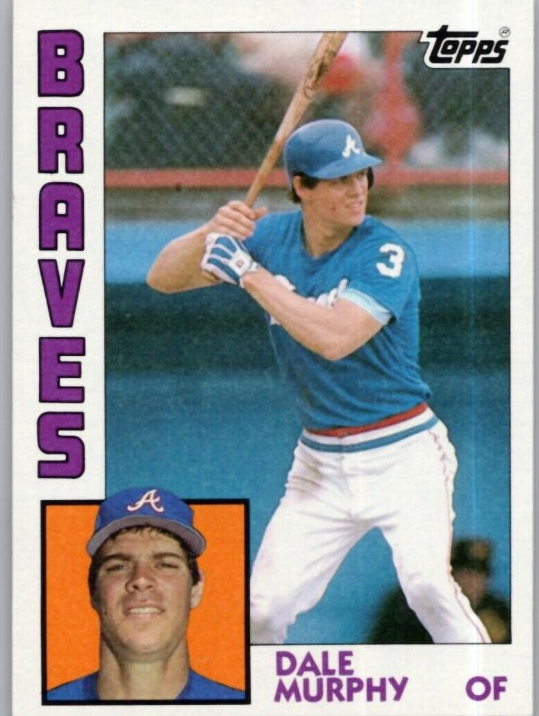 Dale Murphy 1984 topps Topps