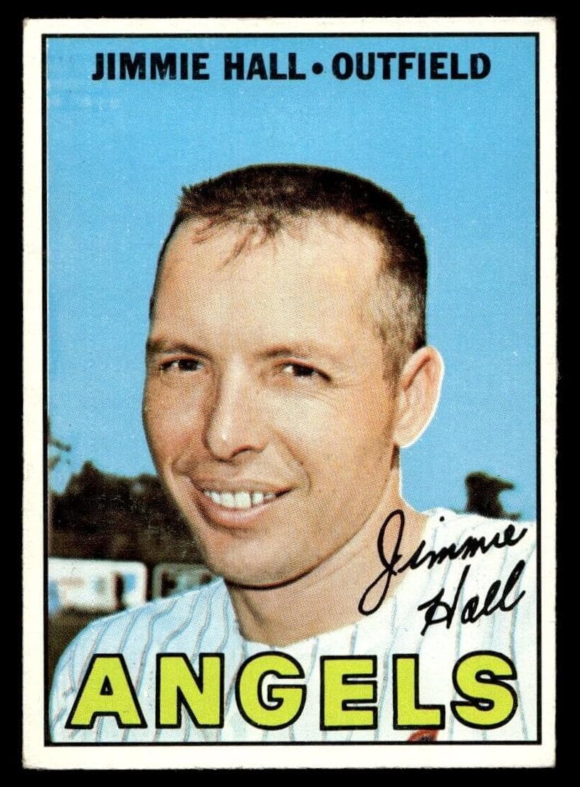 Jimmie Hall 1967 topps Topps
