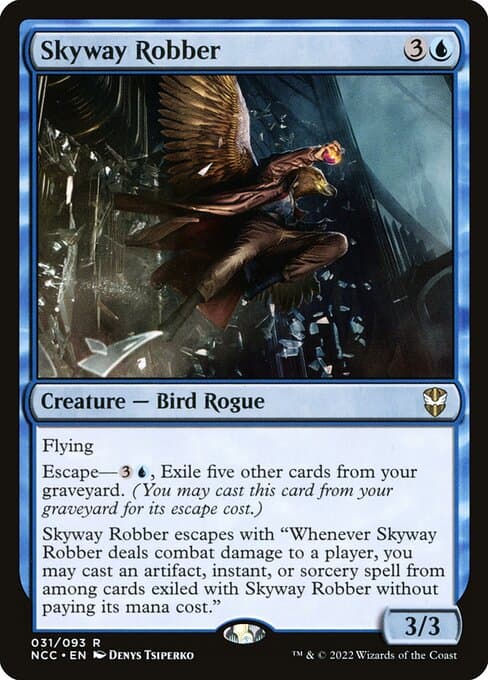 Skyway Robber 2022 Magic: The Gathering New Capenna Commander
