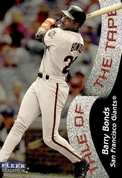 Barry Bonds 1998 fleer Fleer Tradition