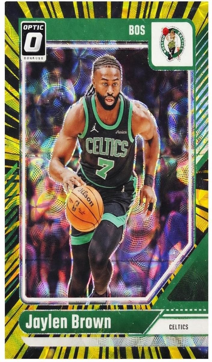 Jaylen Brown 2024 panini Donruss Optic