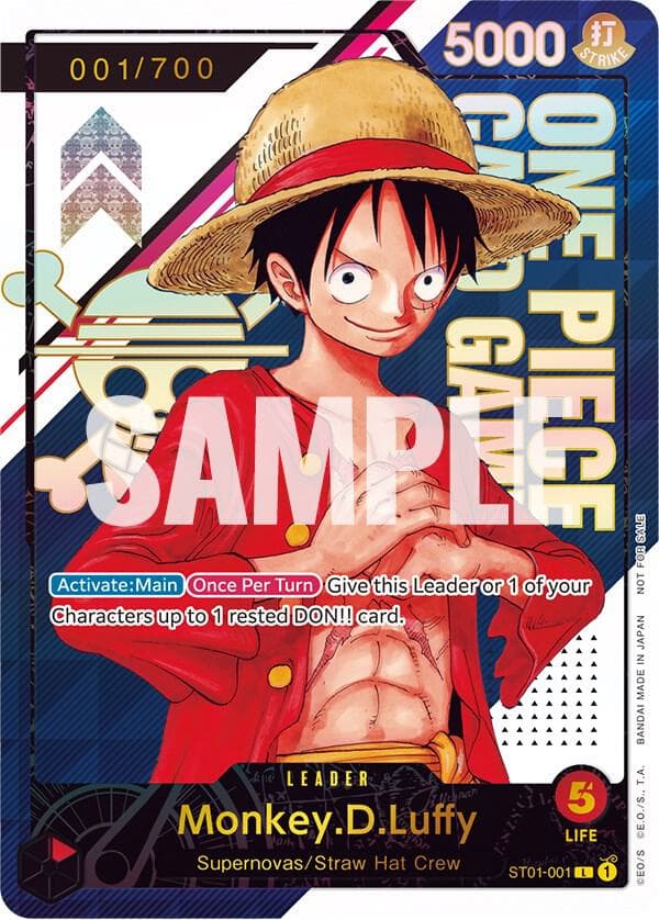 Monkey.D.Luffy #ST01-001