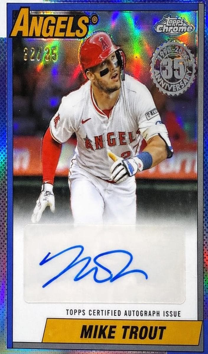 Mike Trout 2025 topps Topps