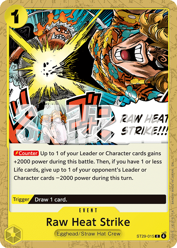 Raw Heat Strike One Piece