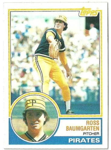 Ross Baumgarten trading card