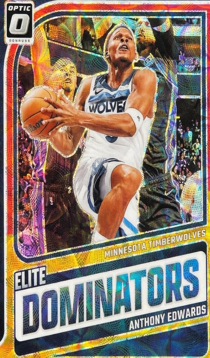 Anthony Edwards 2024 panini Donruss Optic