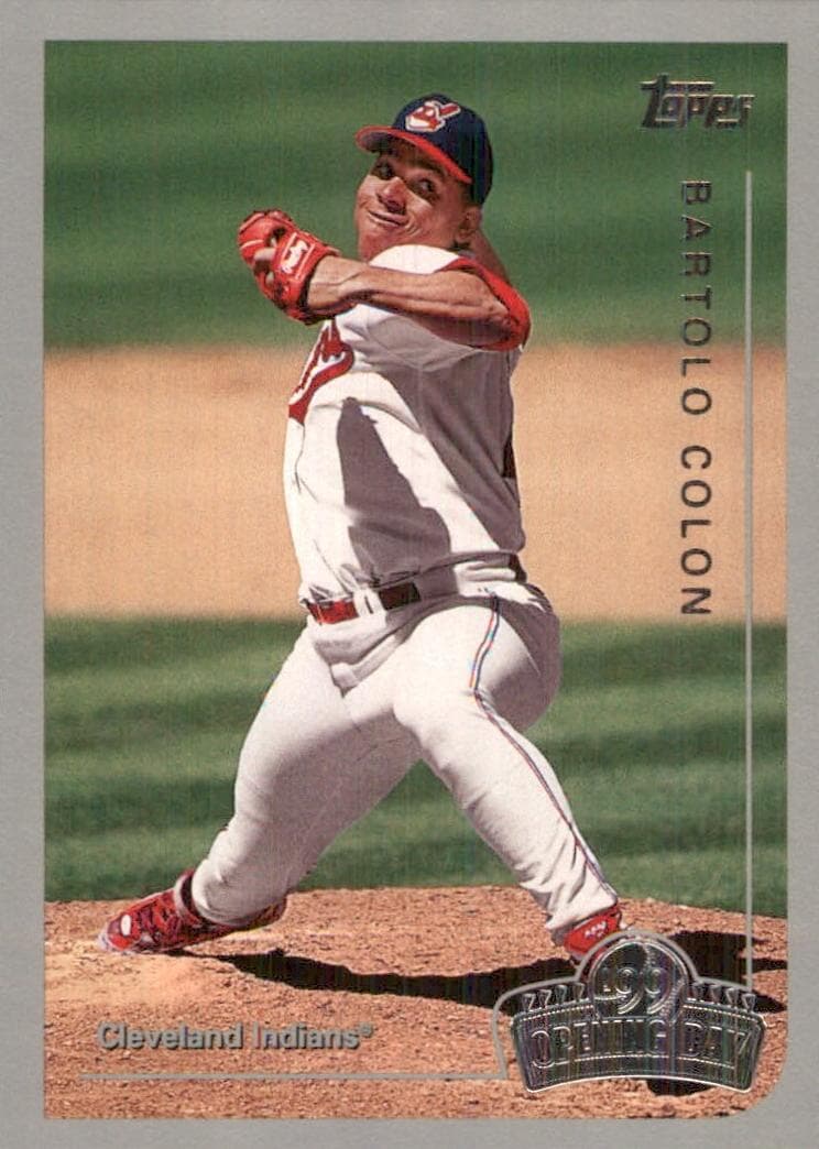 Bartolo Colon 1999 topps Topps Opening Day