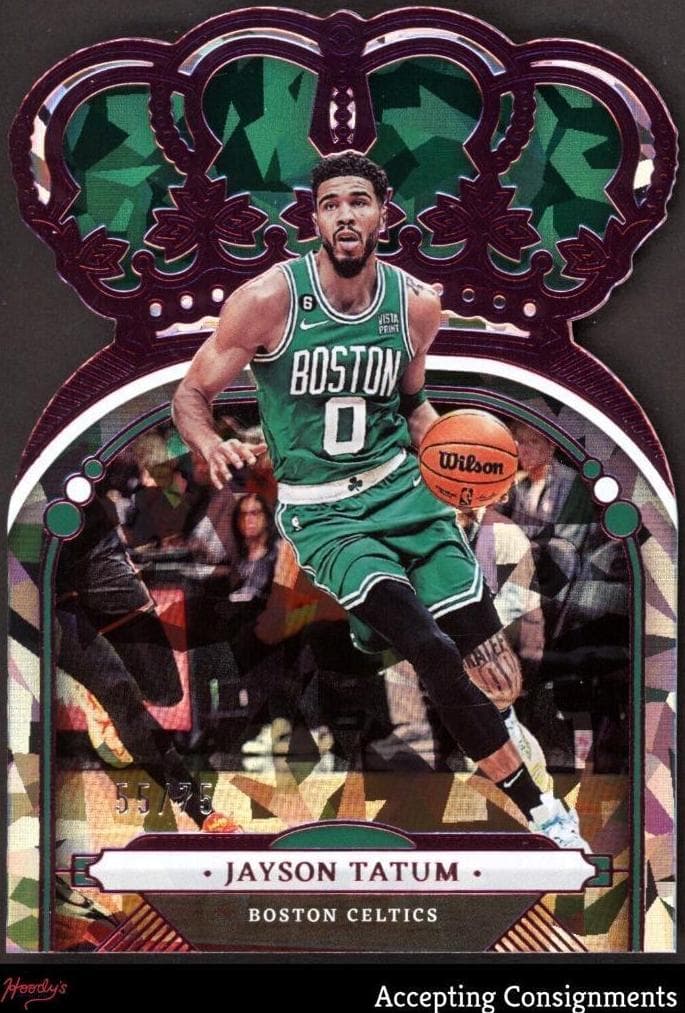 Jayson Tatum 2022 panini Panini Crown Royale