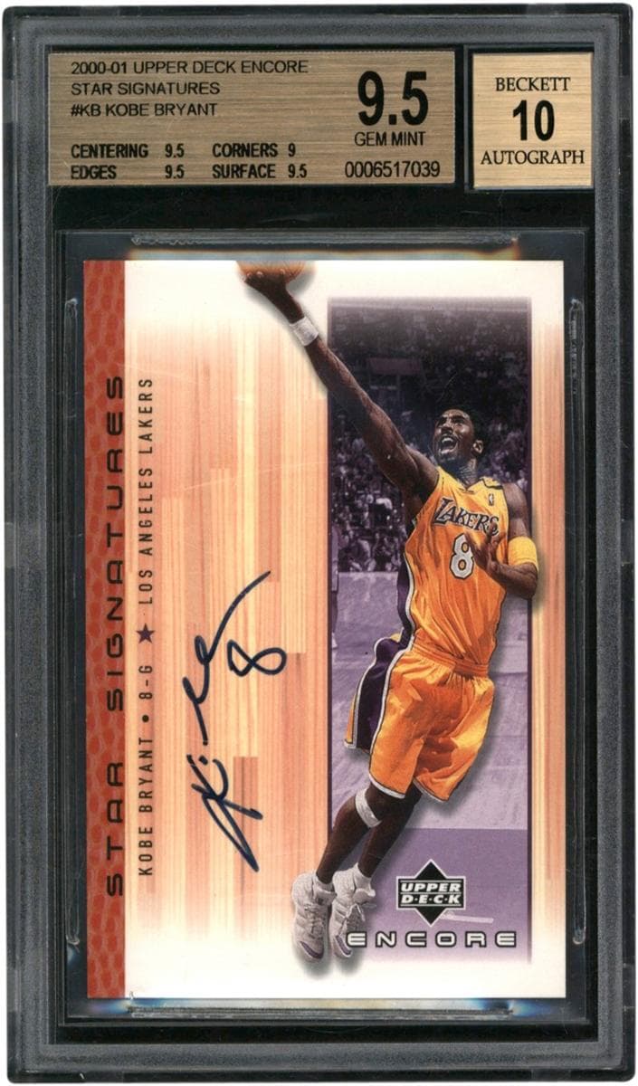 Kobe Bryant 2000 upper-deck