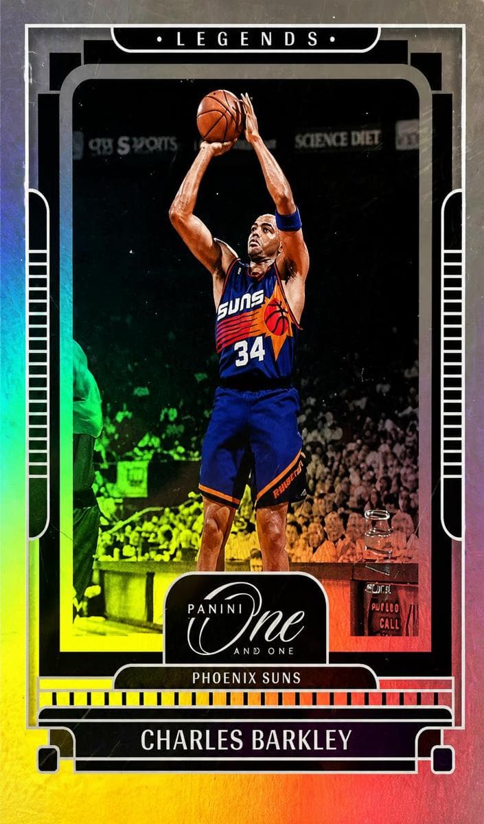 Charles Barkley 2024 panini Panini One and One