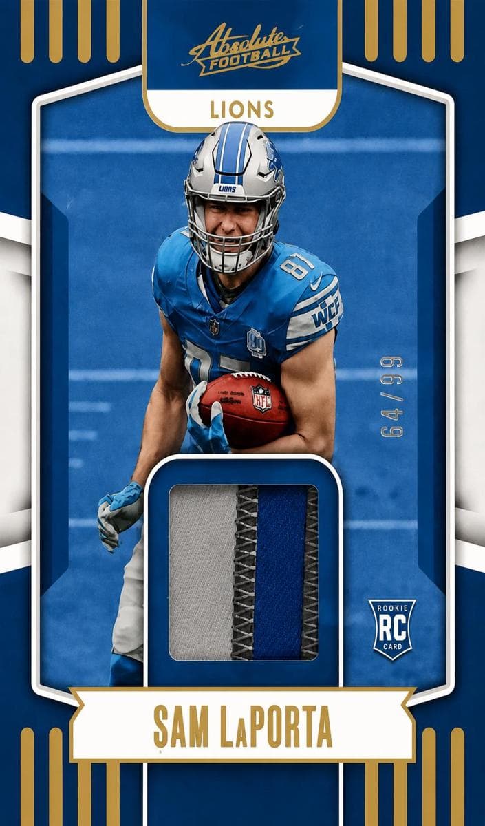 Sam LaPorta 2023 panini Panini Absolute