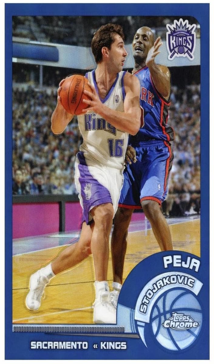 Peja Stojakovic 2002 topps