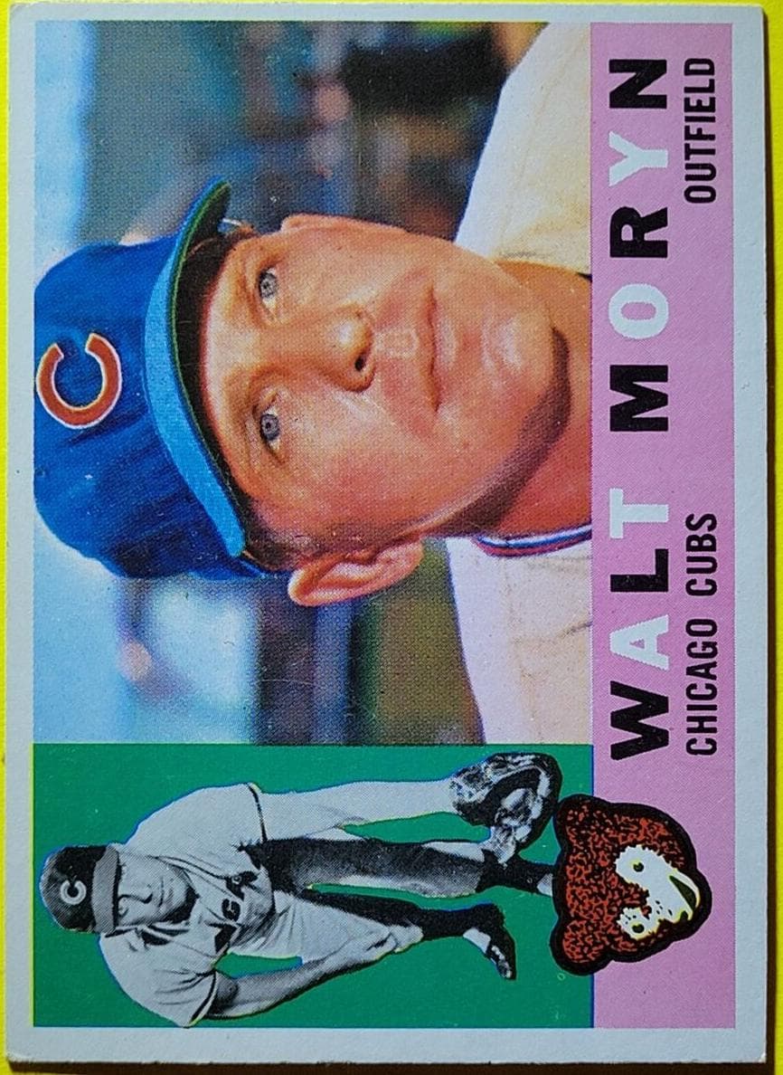 Walt Moryn 1960 topps Topps