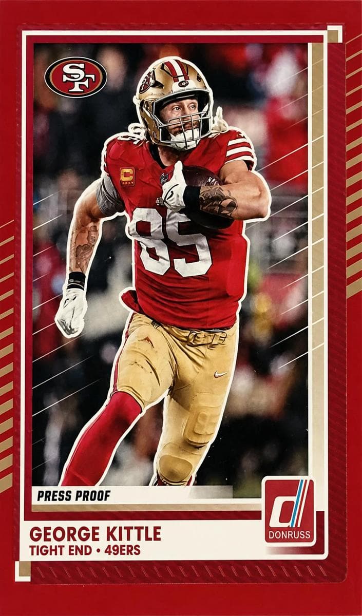 George Kittle 2025 panini