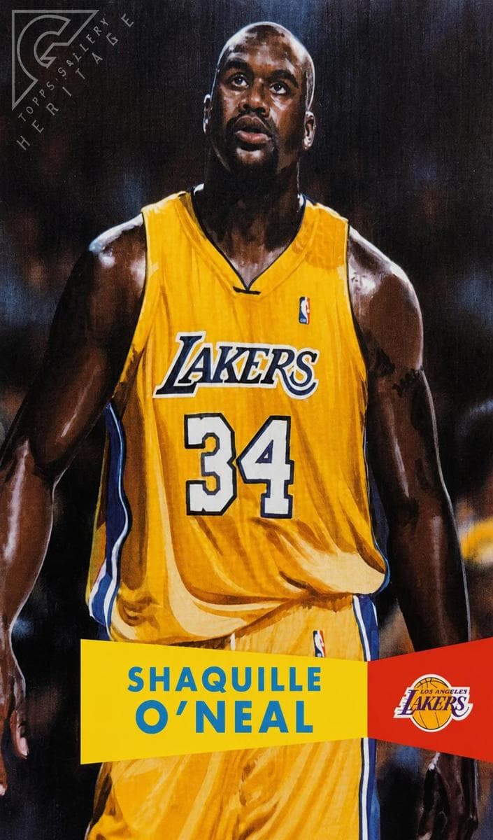 Shaquille O'Neal 1999 topps