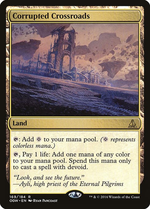 Corrupted Crossroads 2024 Magic: The Gathering Modern Horizons 3 Commander