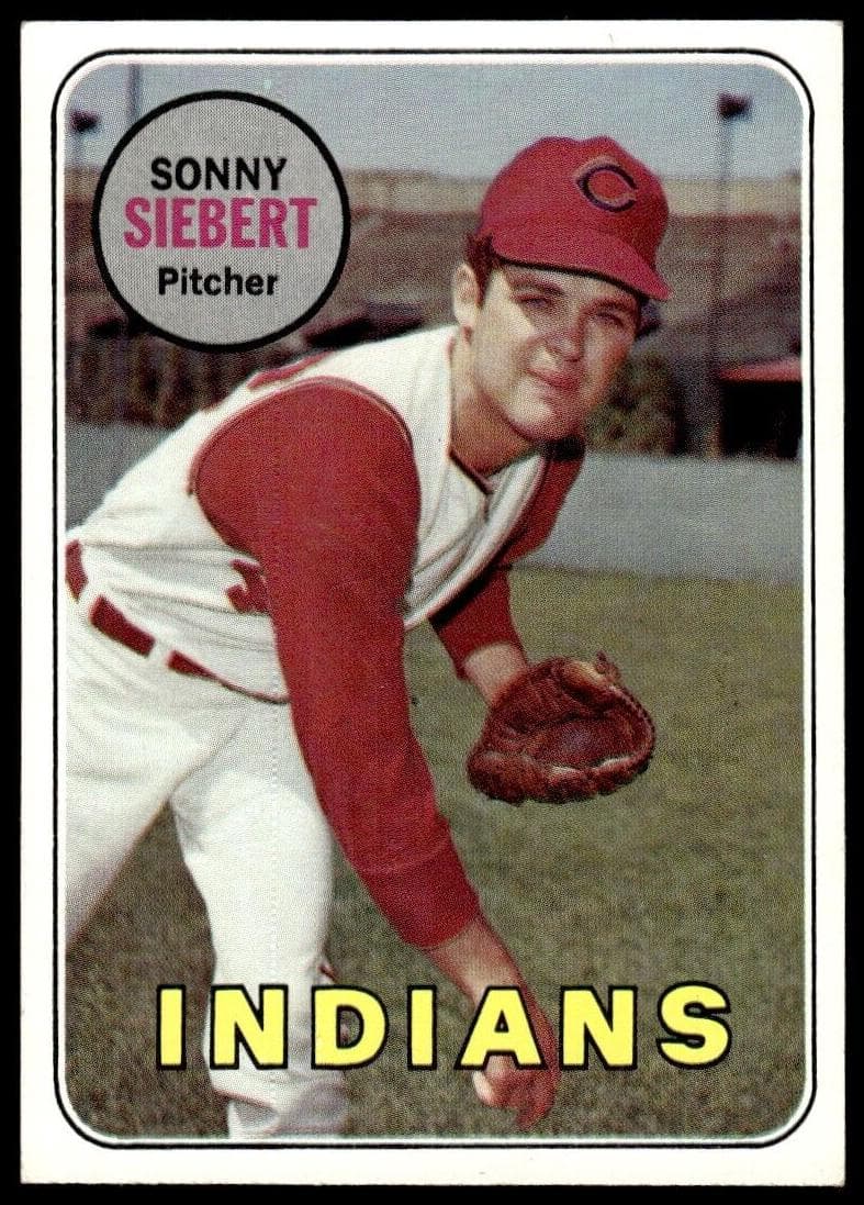 Sonny Siebert 1969 topps Topps