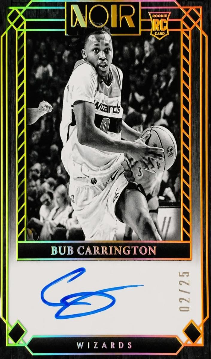 Bub Carrington 2024 panini Panini Noir